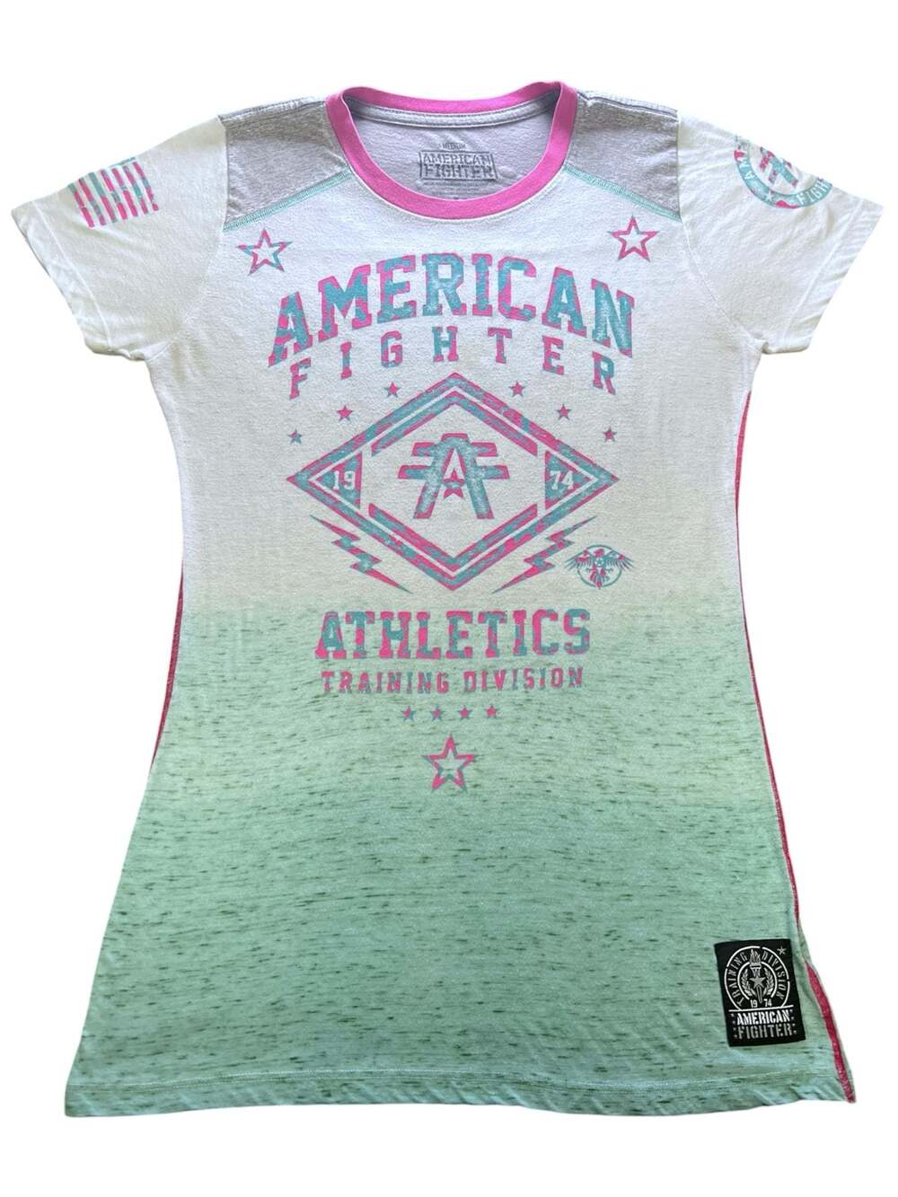 American Fighter Women's Premium Athletics Training Division T-Shirt Medium